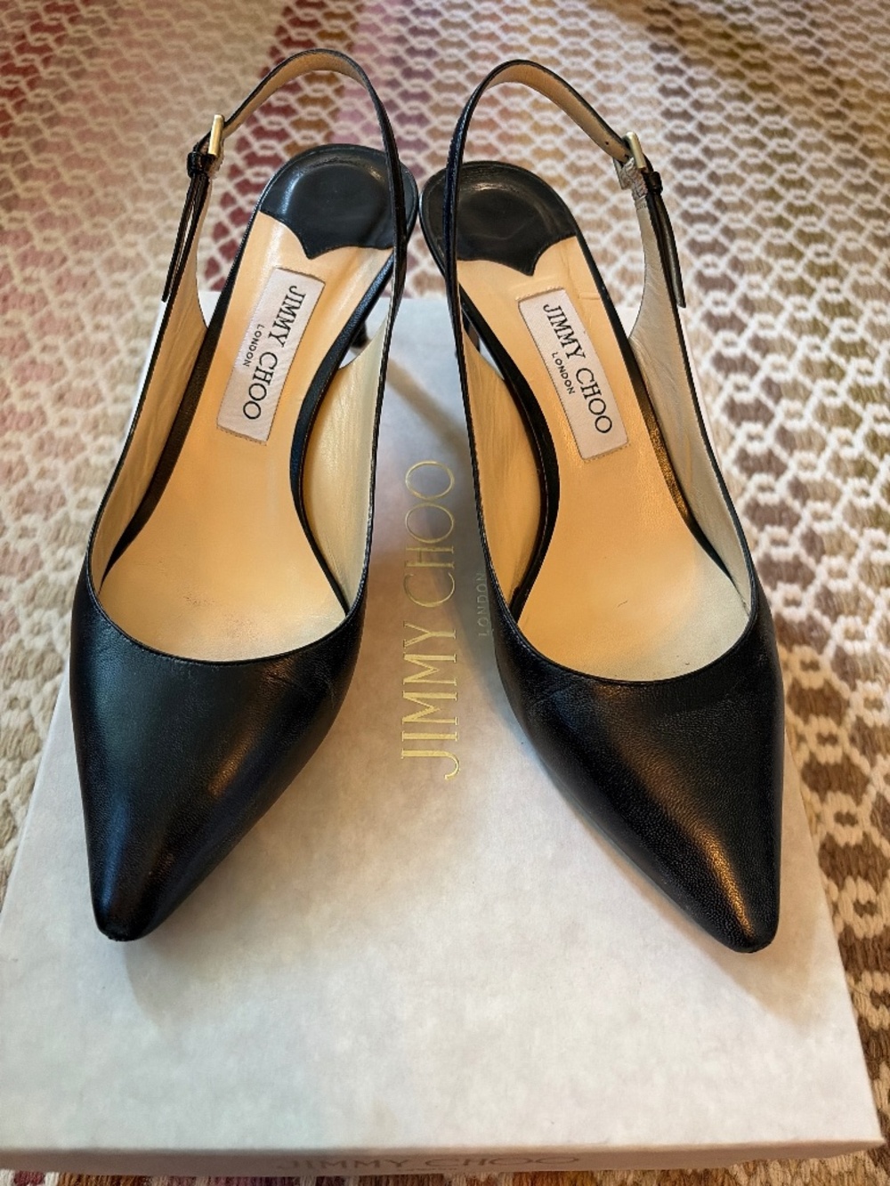Jimmy Choo Erin Slingback Heels